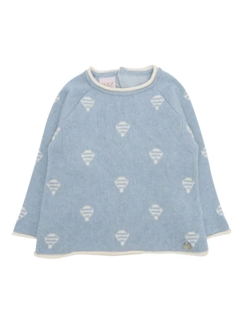 Paz Rodriguez balloon-pattern sweater