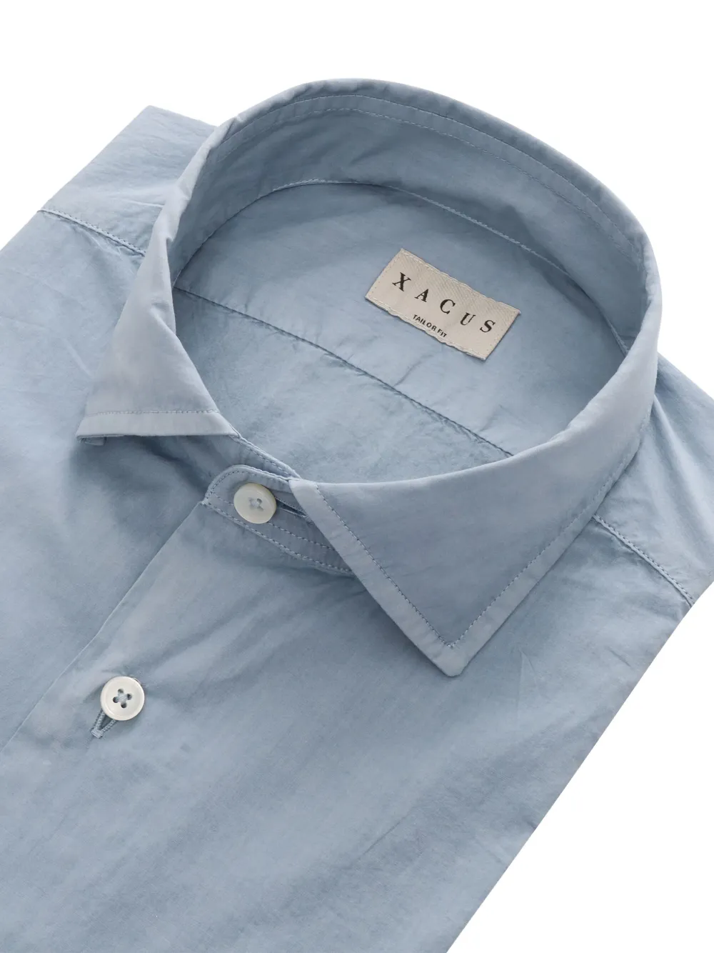 Xacus Katoenen overhemd - Blauw