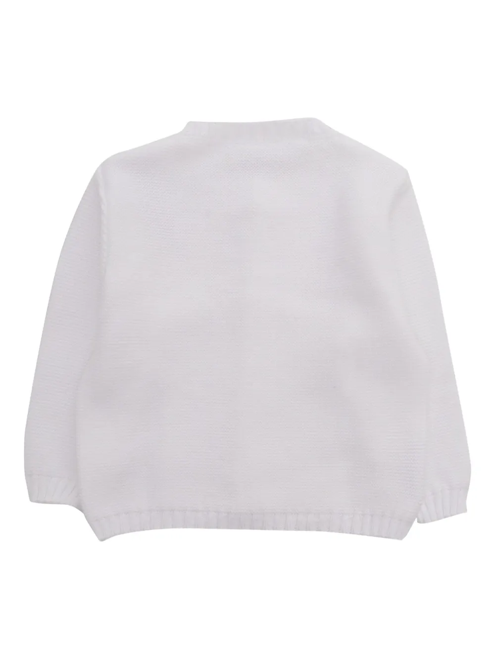 Paz Rodriguez Geribbeld vest met knopen Wit