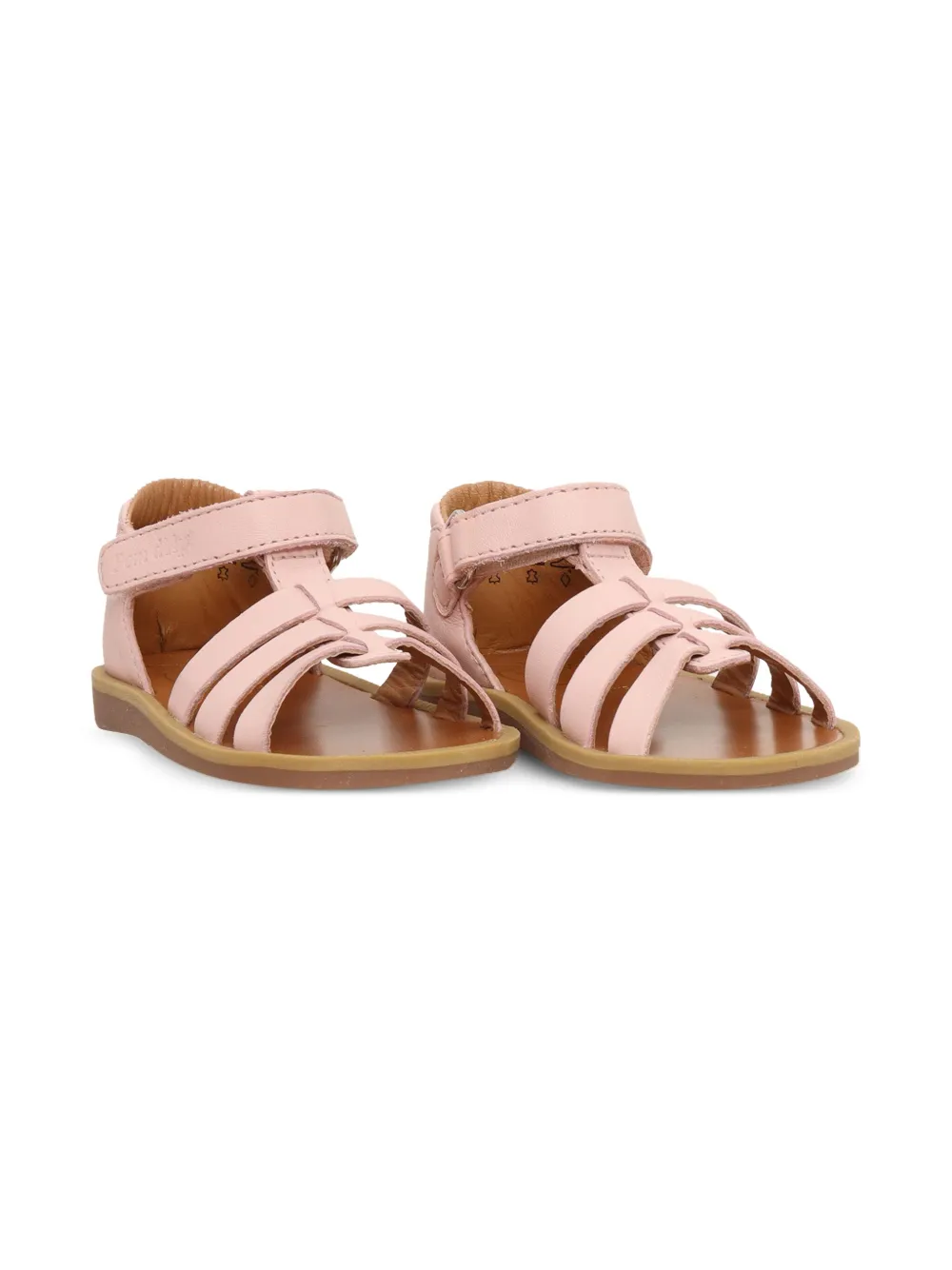 Pom D'api Poppy leren sandalen - Roze