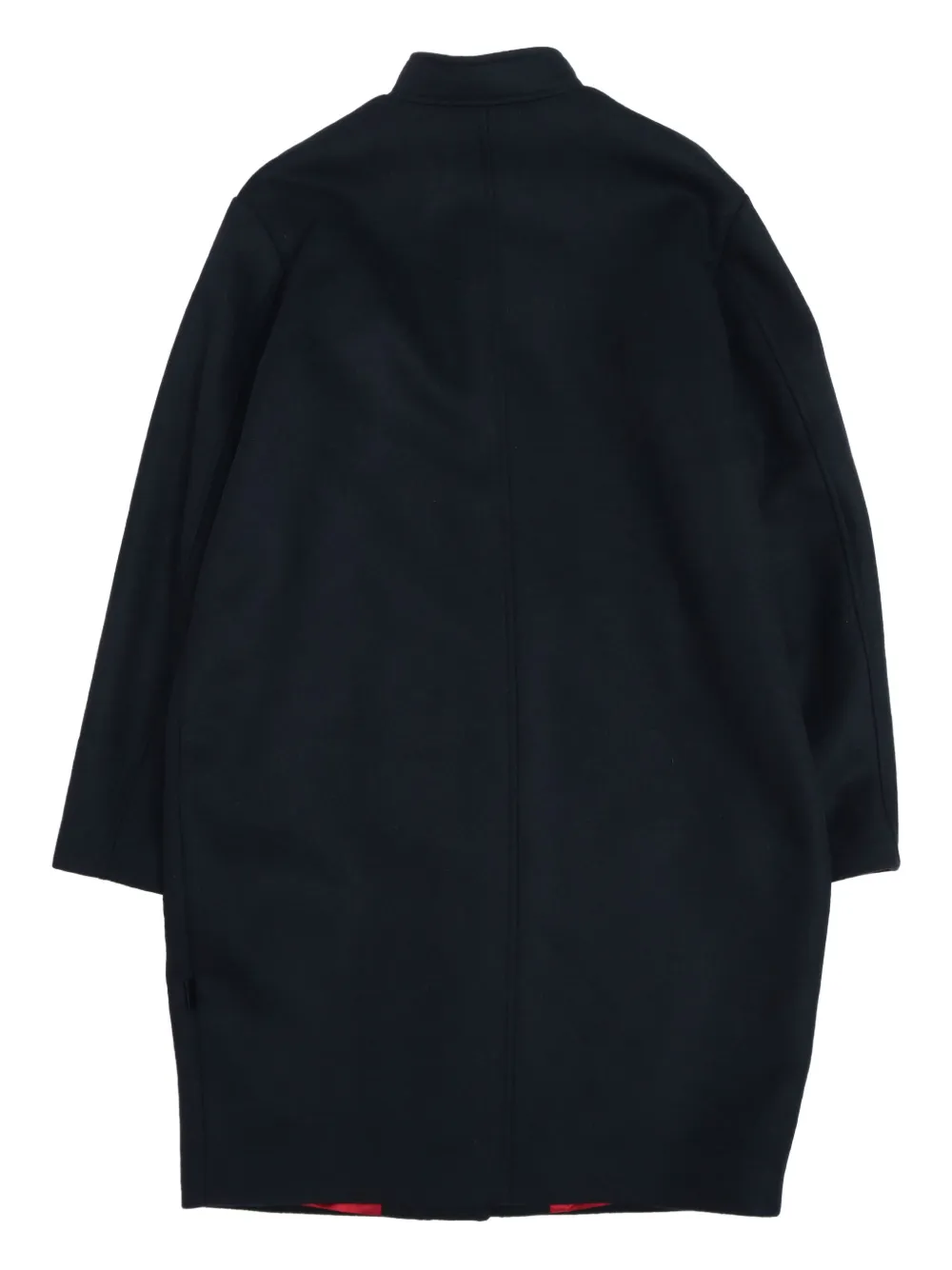 Il Gufo Jas met opgestikte zak en hoge hals Blauw