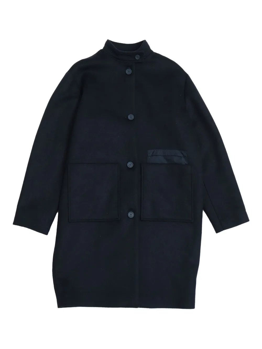 Il Gufo Cappotto a collo alto - Blu