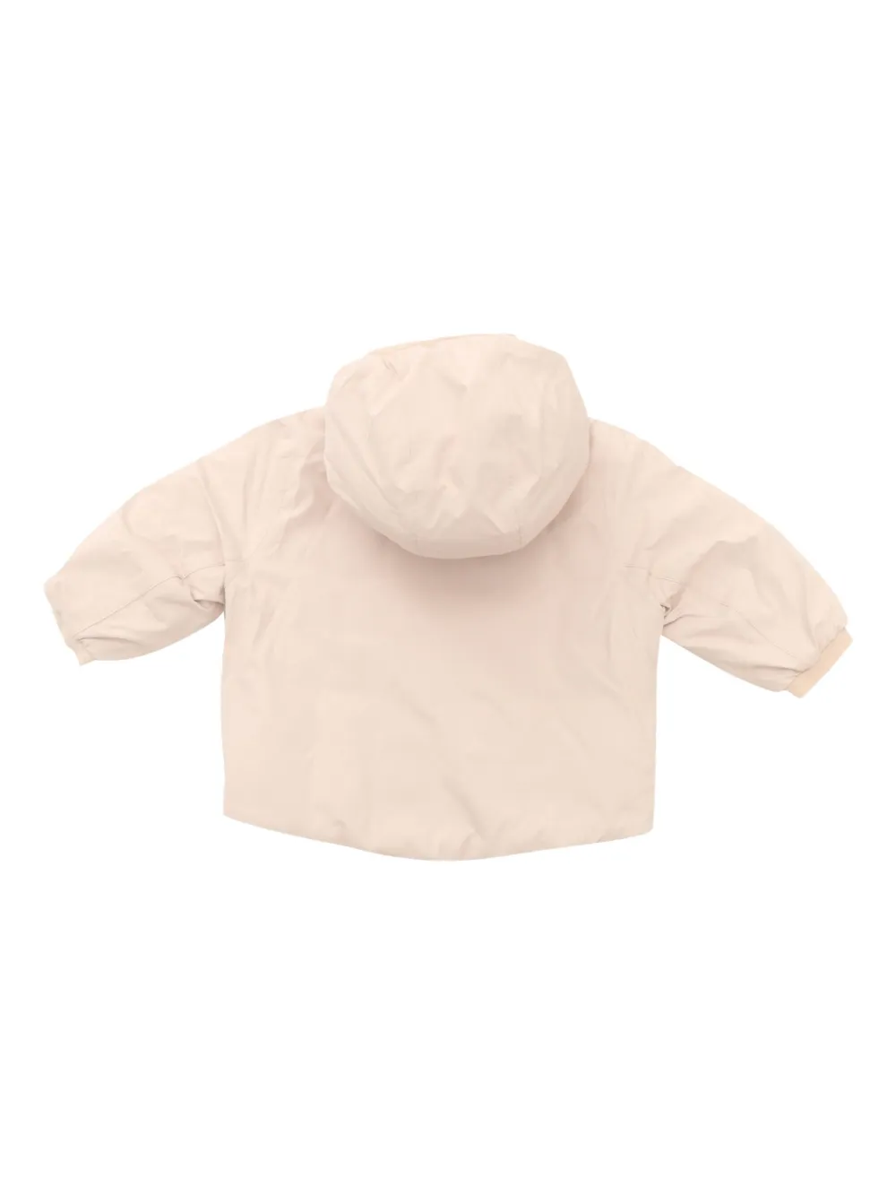 K Way Kids Gewatteerd jack met logoprint Roze