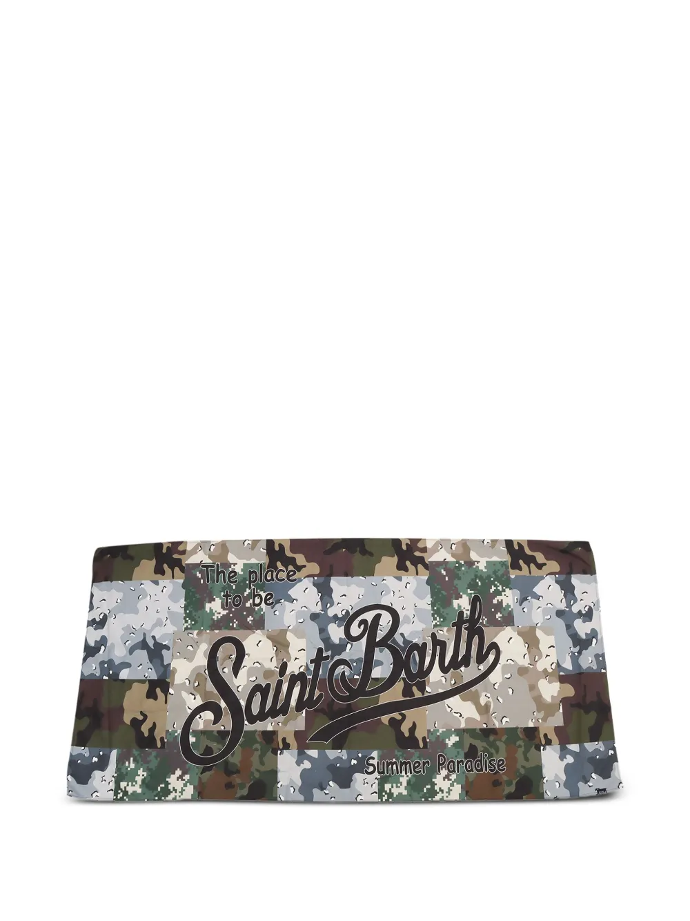 MC2 Saint Barth Kids camouflage-pattern towel | Teen Girl Clothing | Image 2