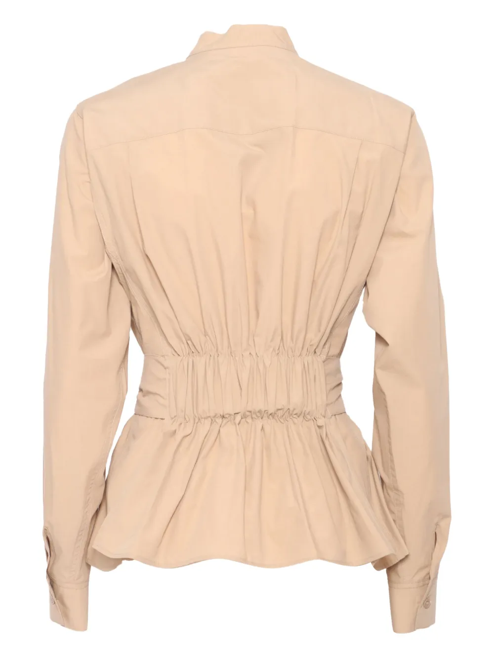 Weekend Max Mara Jack met strikdetail en zak Beige