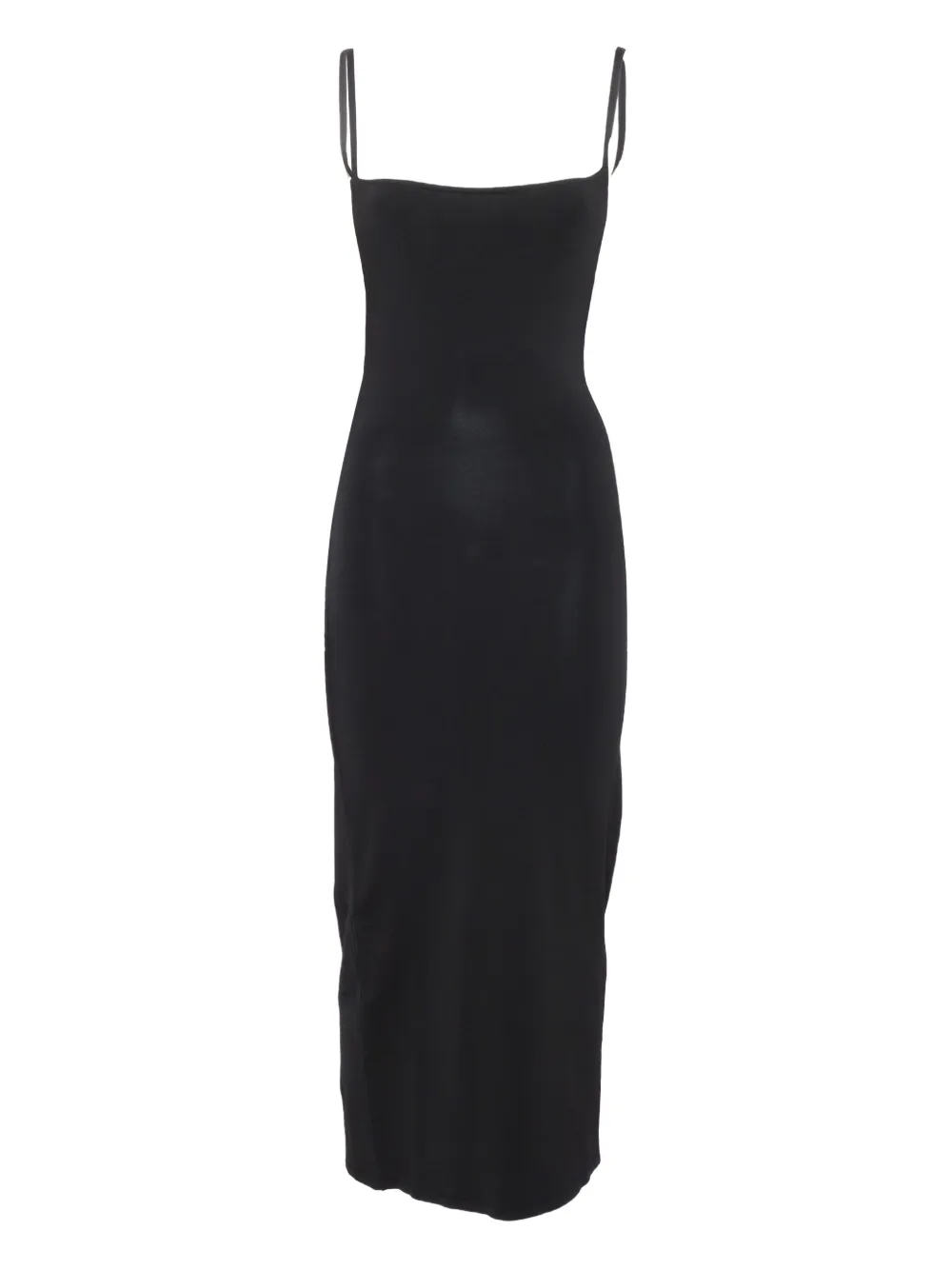 open-back midi dress