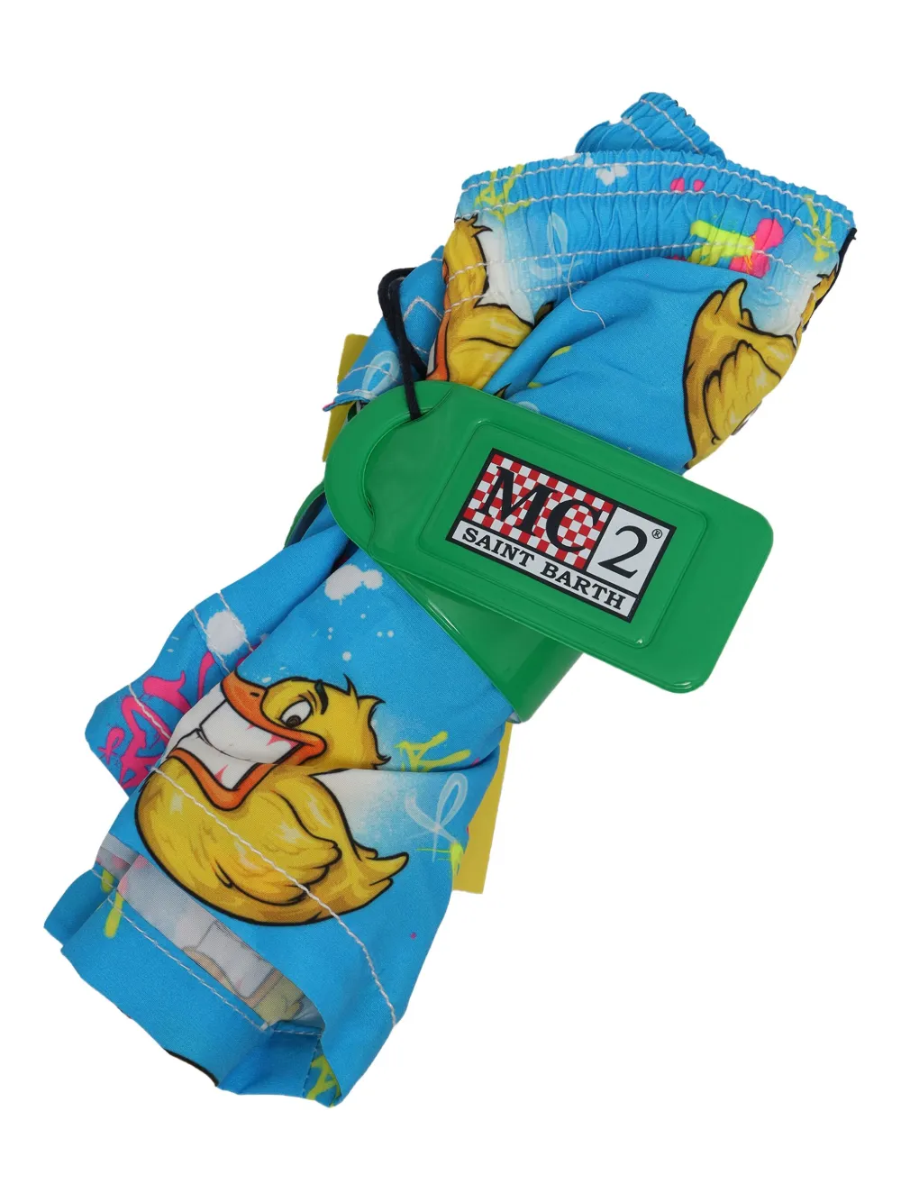 MC2 Saint Barth Kids Zwembroek met print Blauw