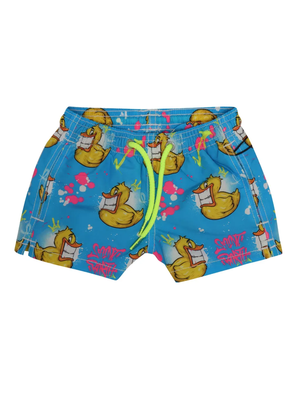 MC2 Saint Barth Kids Zwembroek met print Blauw