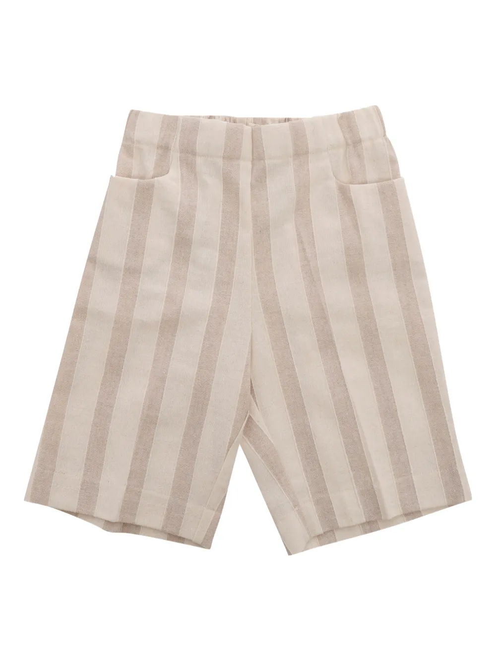 La Stupenderia striped pocket shorts | Neutrals | Image 1