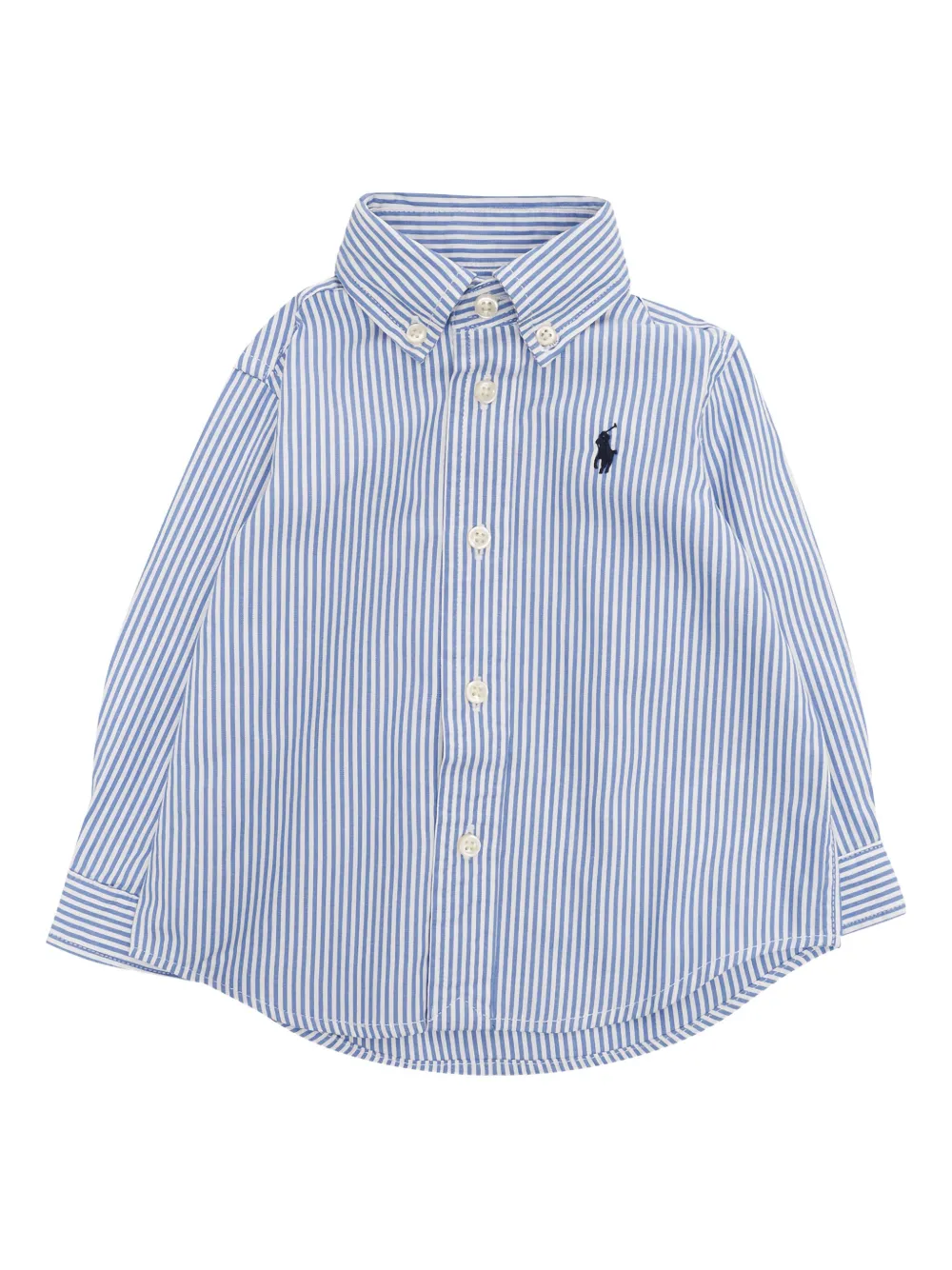 POLO RALPH LAUREN KIDS Gestreept shirt Blauw