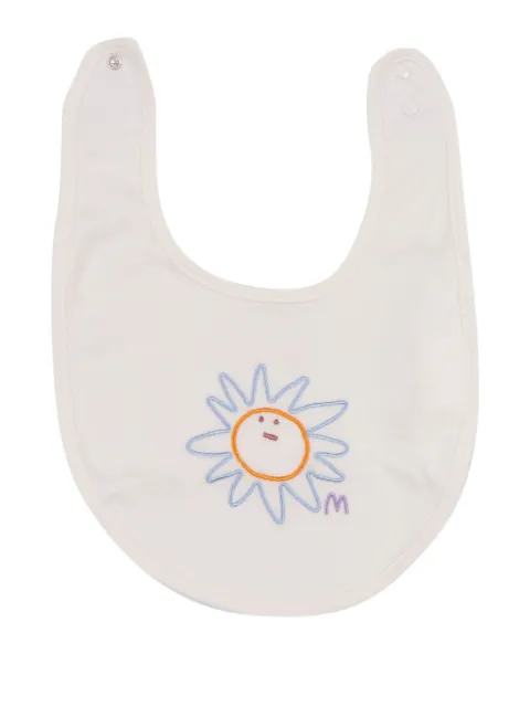 Stella McCartney Kids embroidered-sun bibs set (pack of seven)