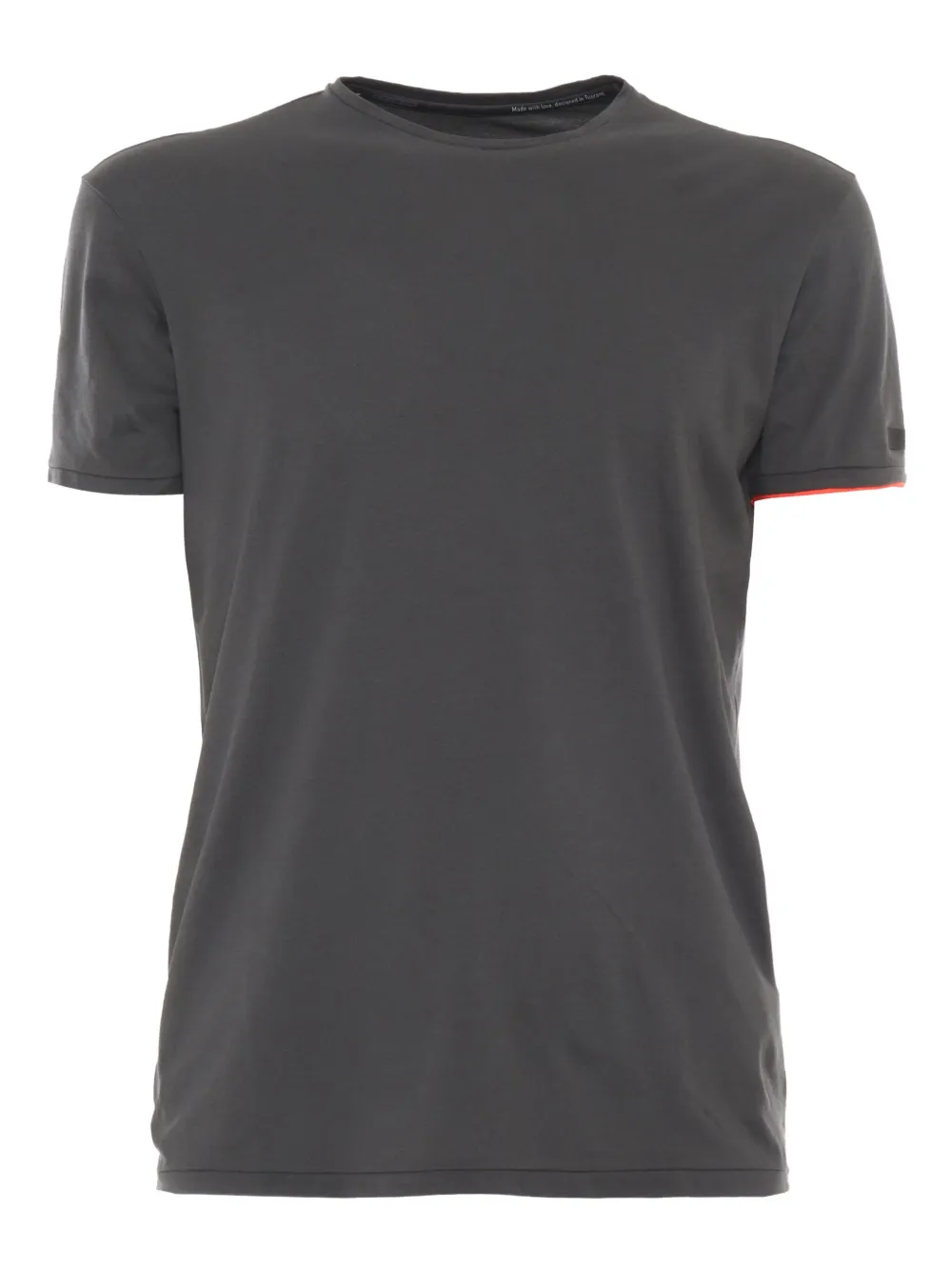 short-sleeve plain T-shirt