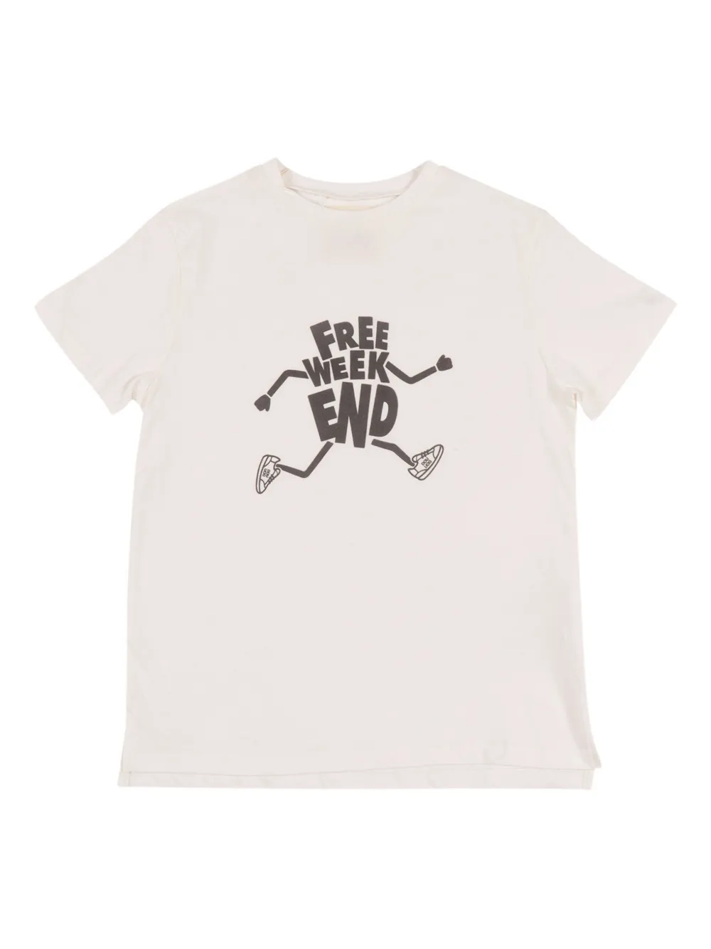 Douuod Kids  graphic-print cotton T-shirt | White | Image 1