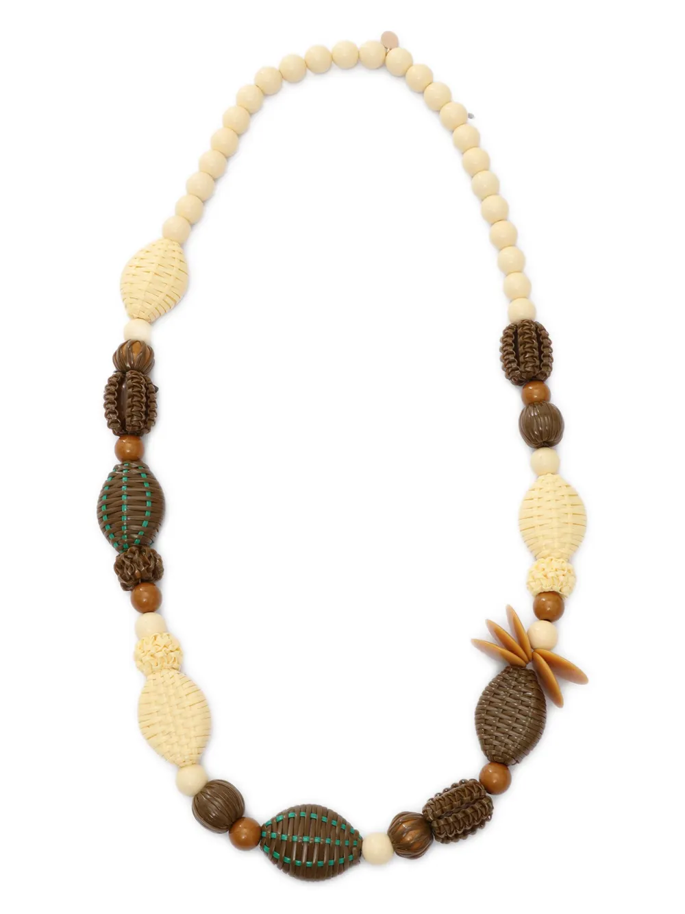 beaded-embellishment necklace