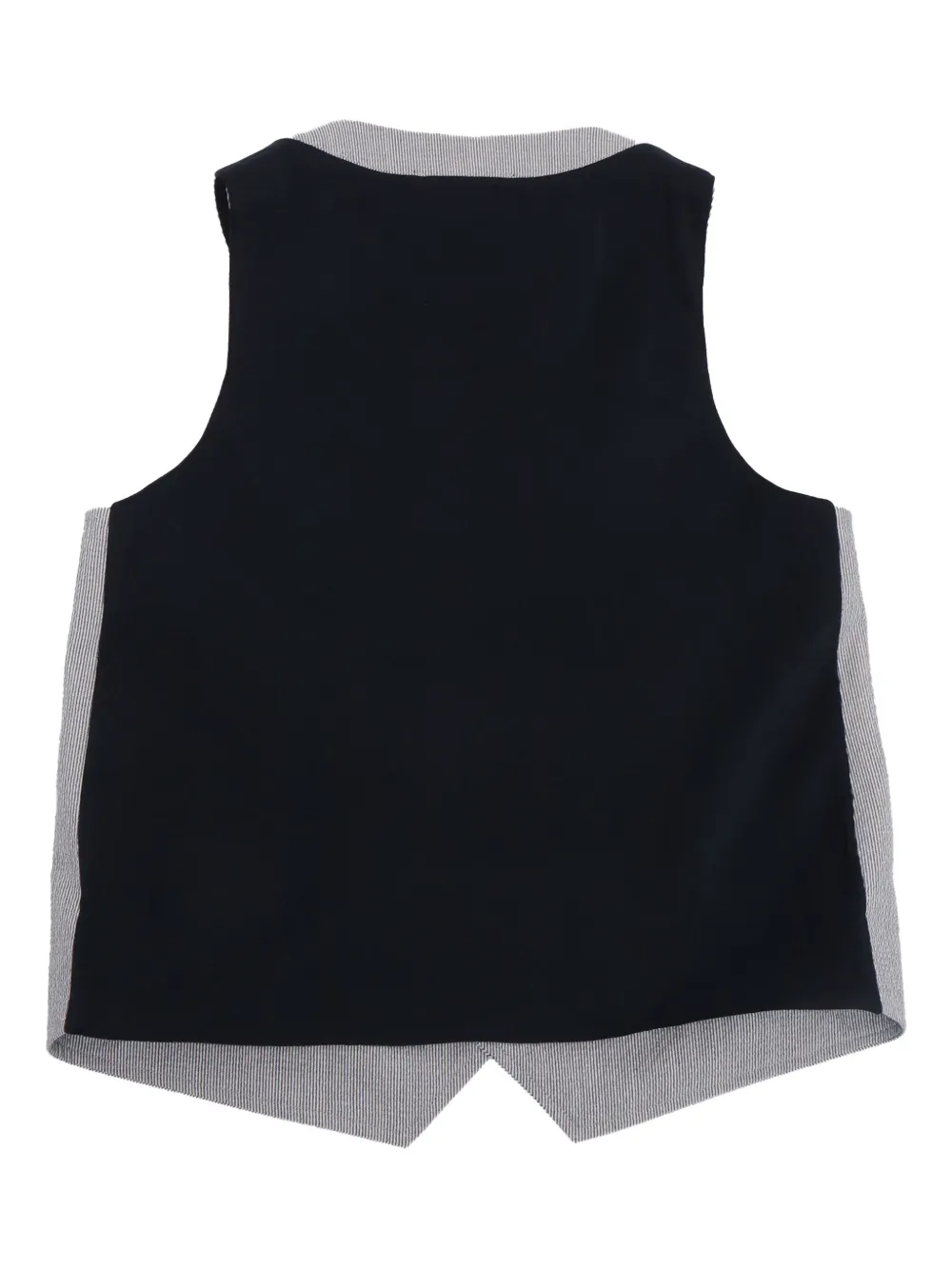 Emporio Armani Kids Gilet met gestreept vlak Grijs