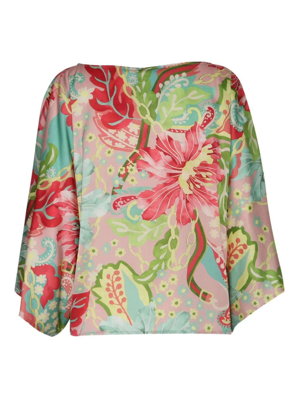 Clips floral-print batwing top | Blouses | Image 2