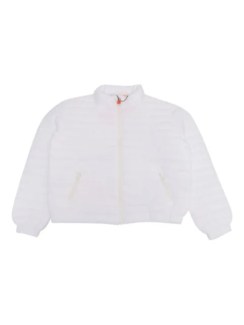 Save The Duck Kids quilted zip-fastening jacket