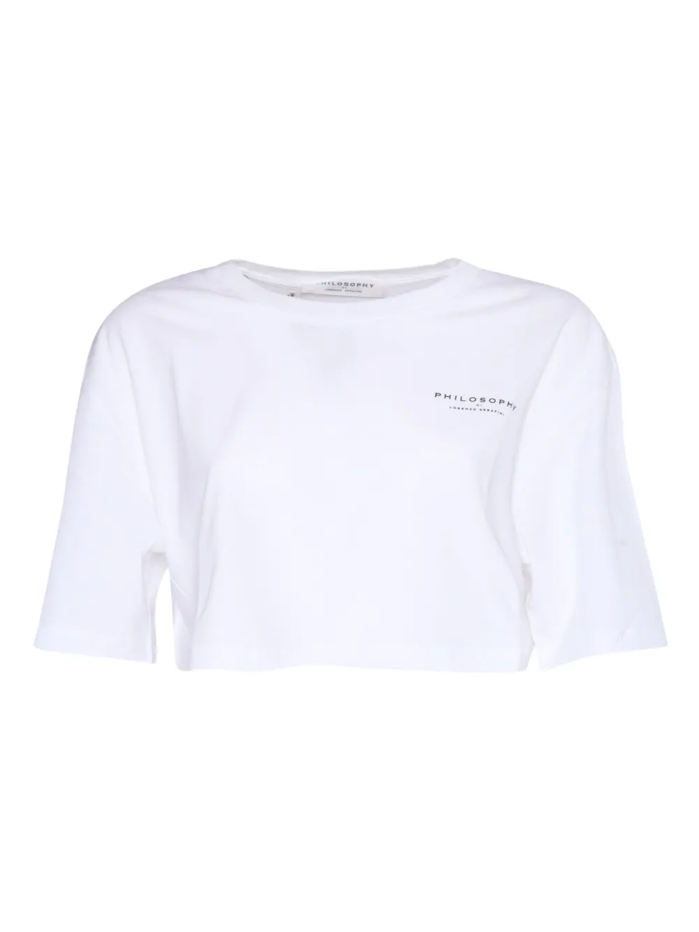 Philosophy Di Lorenzo Serafini Kids strawberry-print T-shirt | White | Image 1