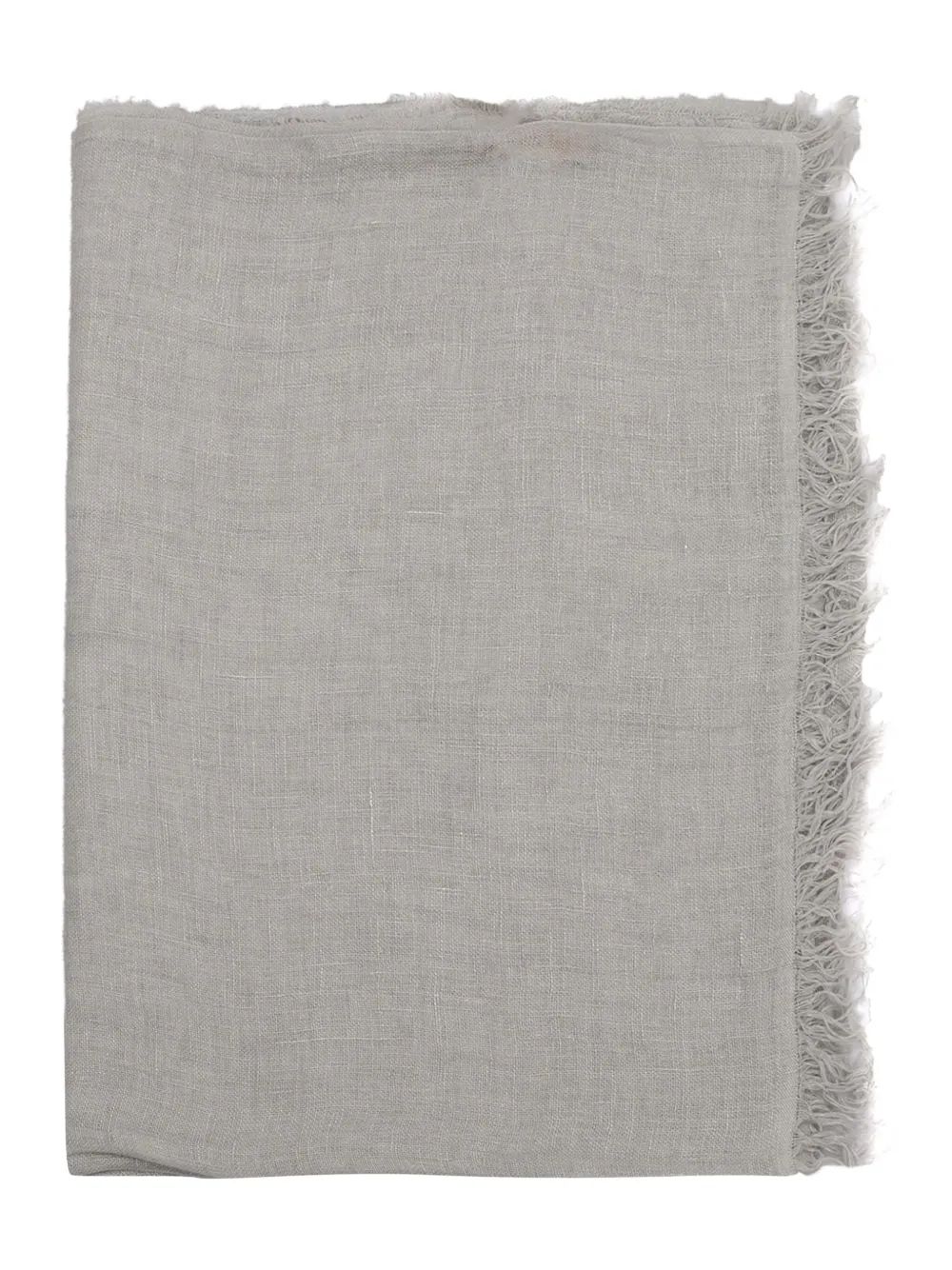 Arthur frayed-edge linen scarf