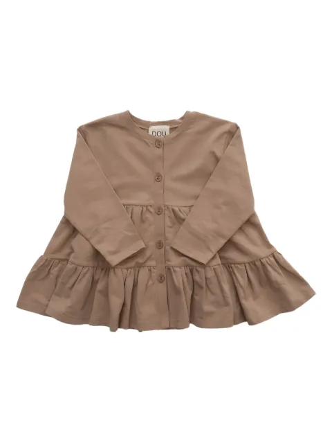 Douuod Kids ruffled button top