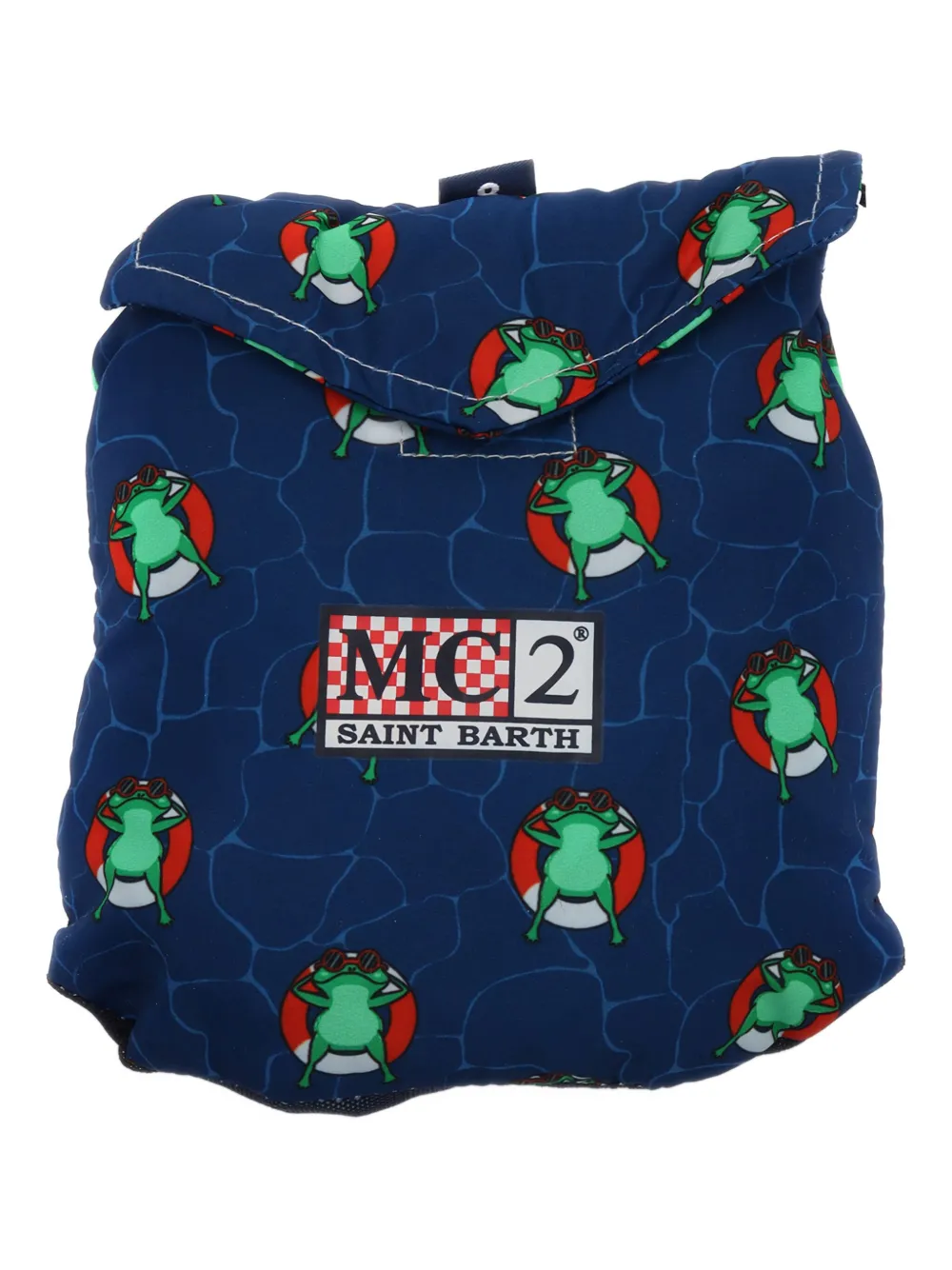 MC2 Saint Barth Kids Zwembroek met print Blauw