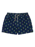 MC2 Saint Barth Kids frog-print swim shorts - Blue