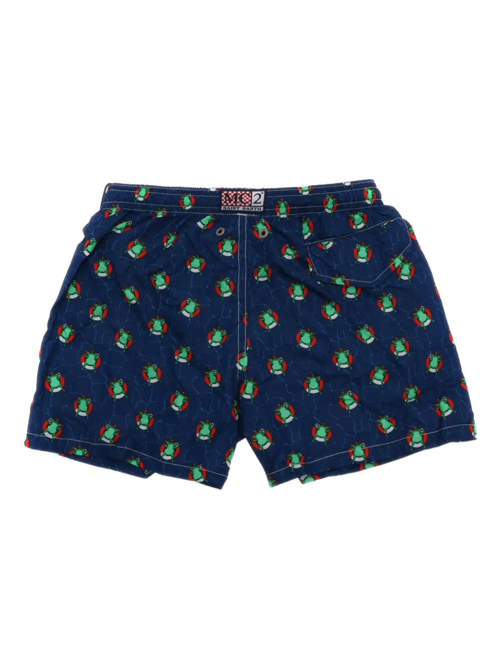 MC2 Saint Barth Kids Zwembroek met print Blauw