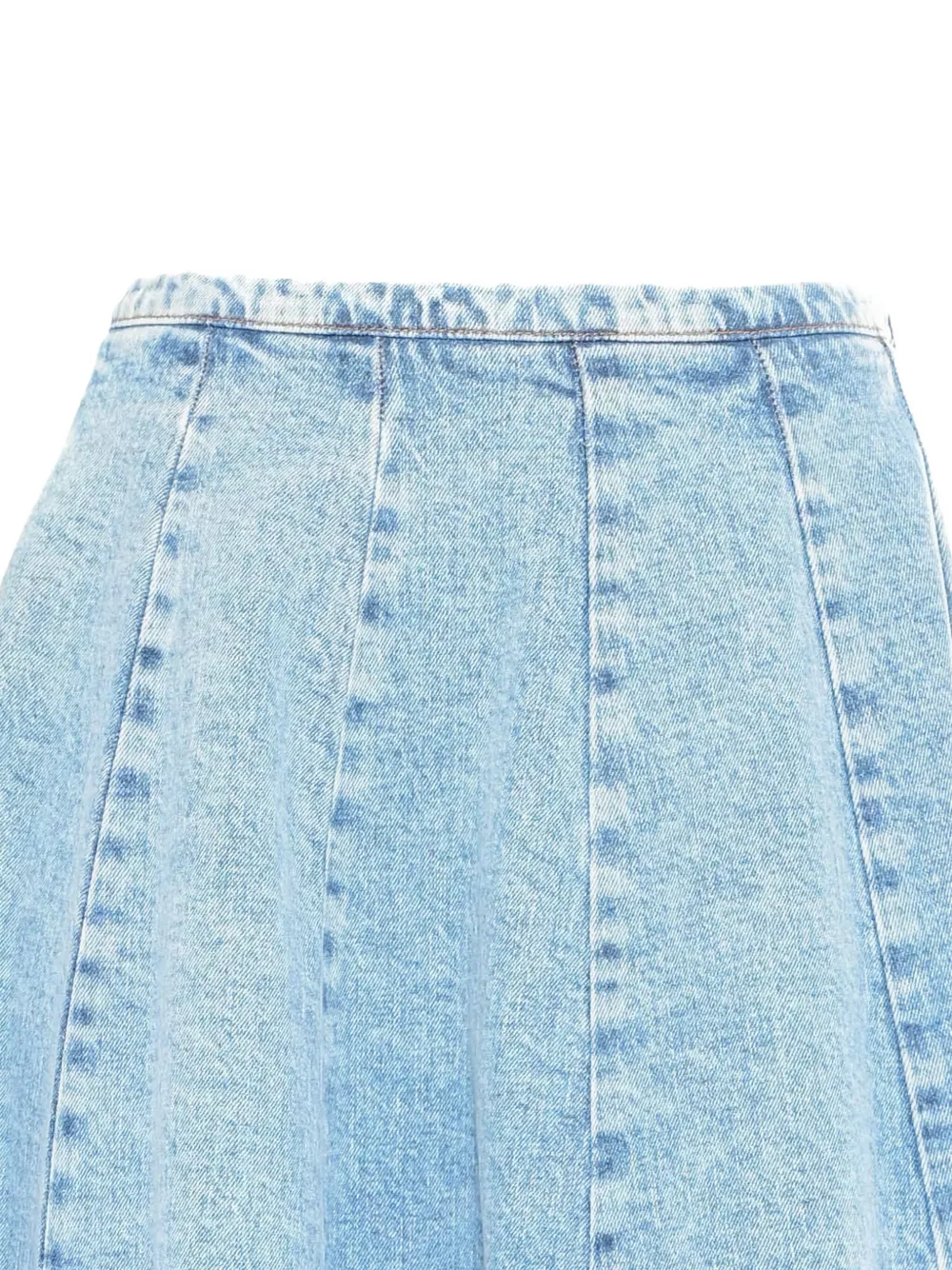 Fabiana Filippi Midi-spijkerrok Blauw