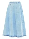Fabiana Filippi denim midi skirt - Blue