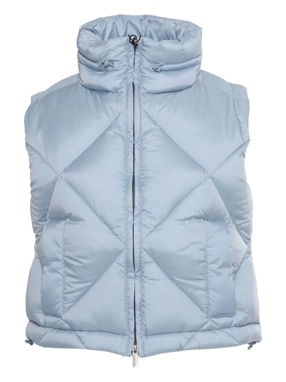 K-way Will Quilted Down Gilet In Blue