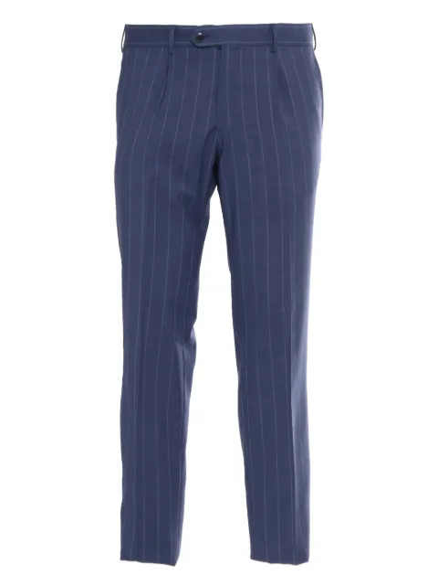 LUIGI BIANCHI MANTOVA pinstripe wool trousers