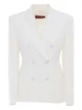 Max Mara Key double-breasted blazer - White