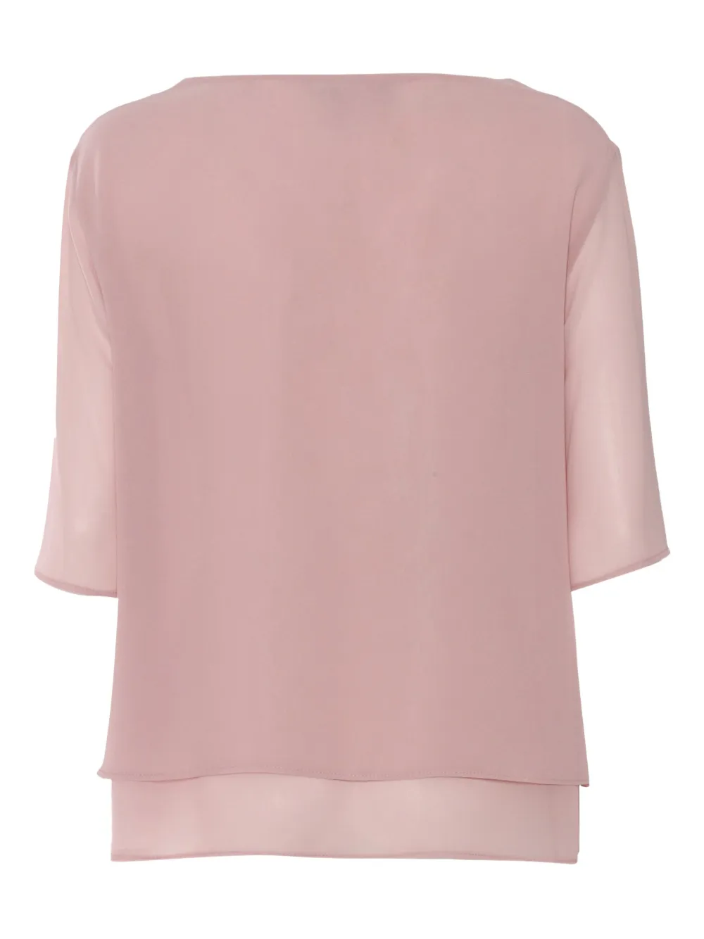 Clips Gelaagde chiffon top - Roze