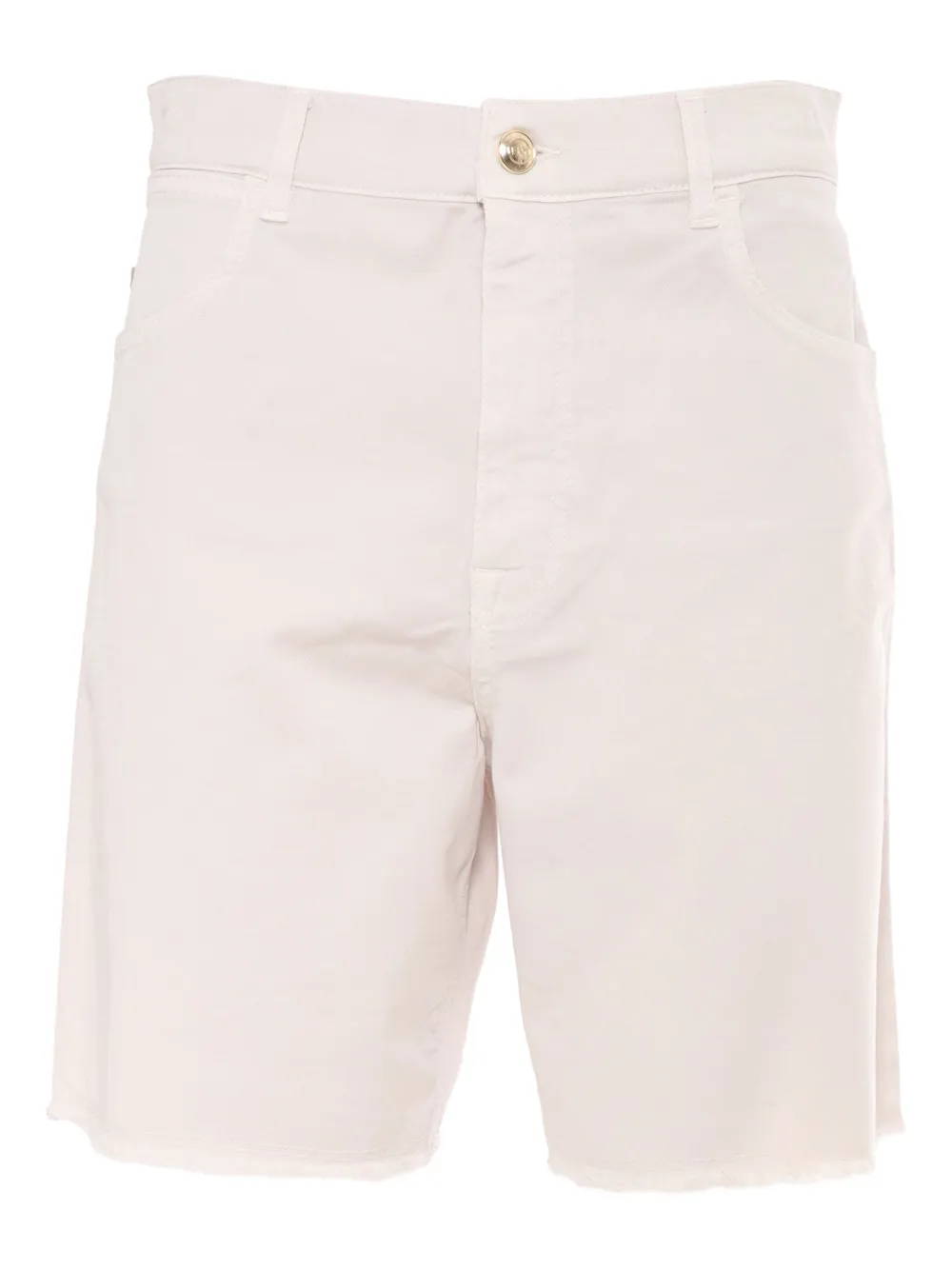 Fay 5 Pockets Shorts In White