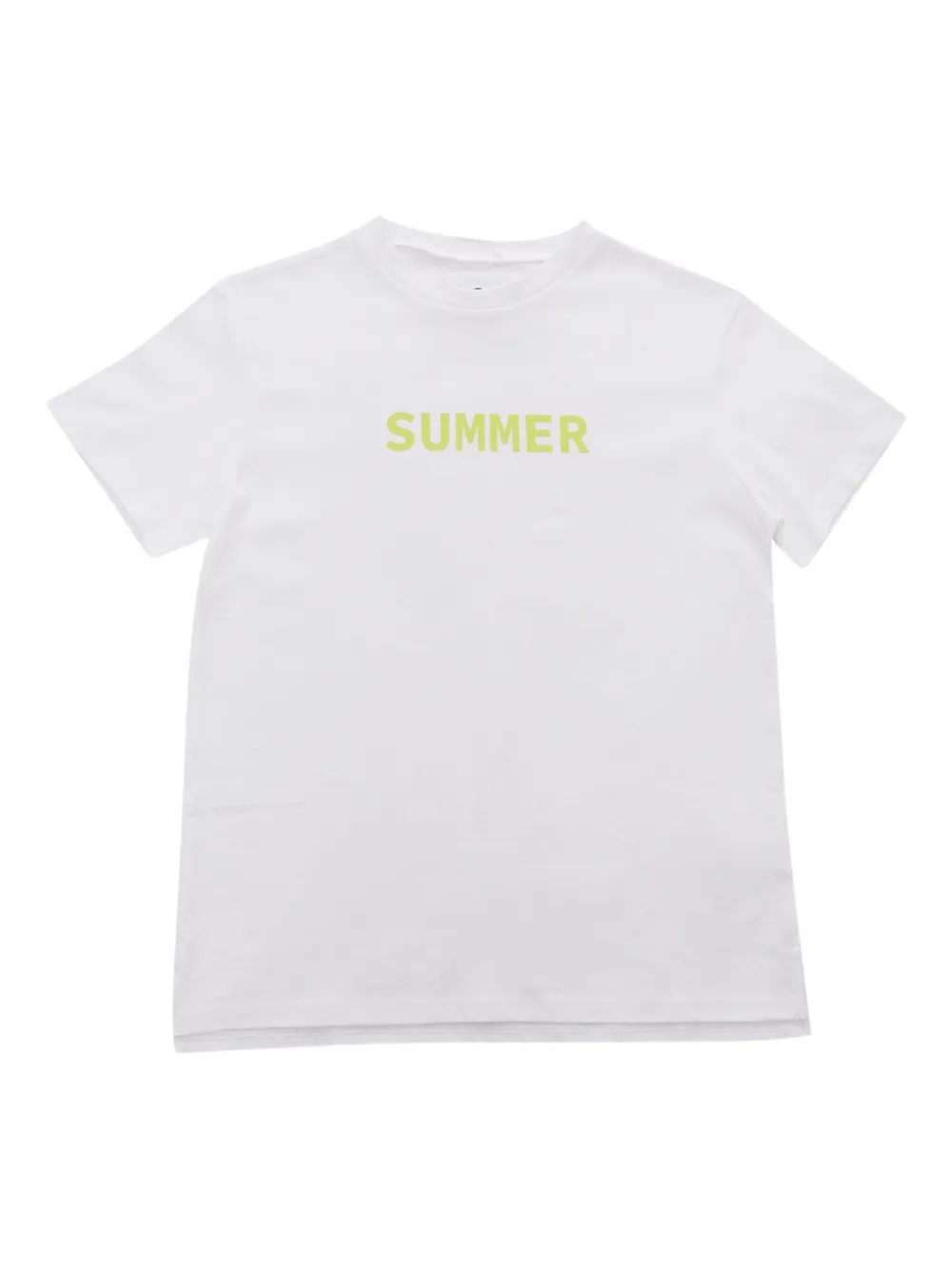 Douuod Kids T-shirt met ronde hals Wit