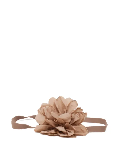 MAGIL cinturón con apliques florales
