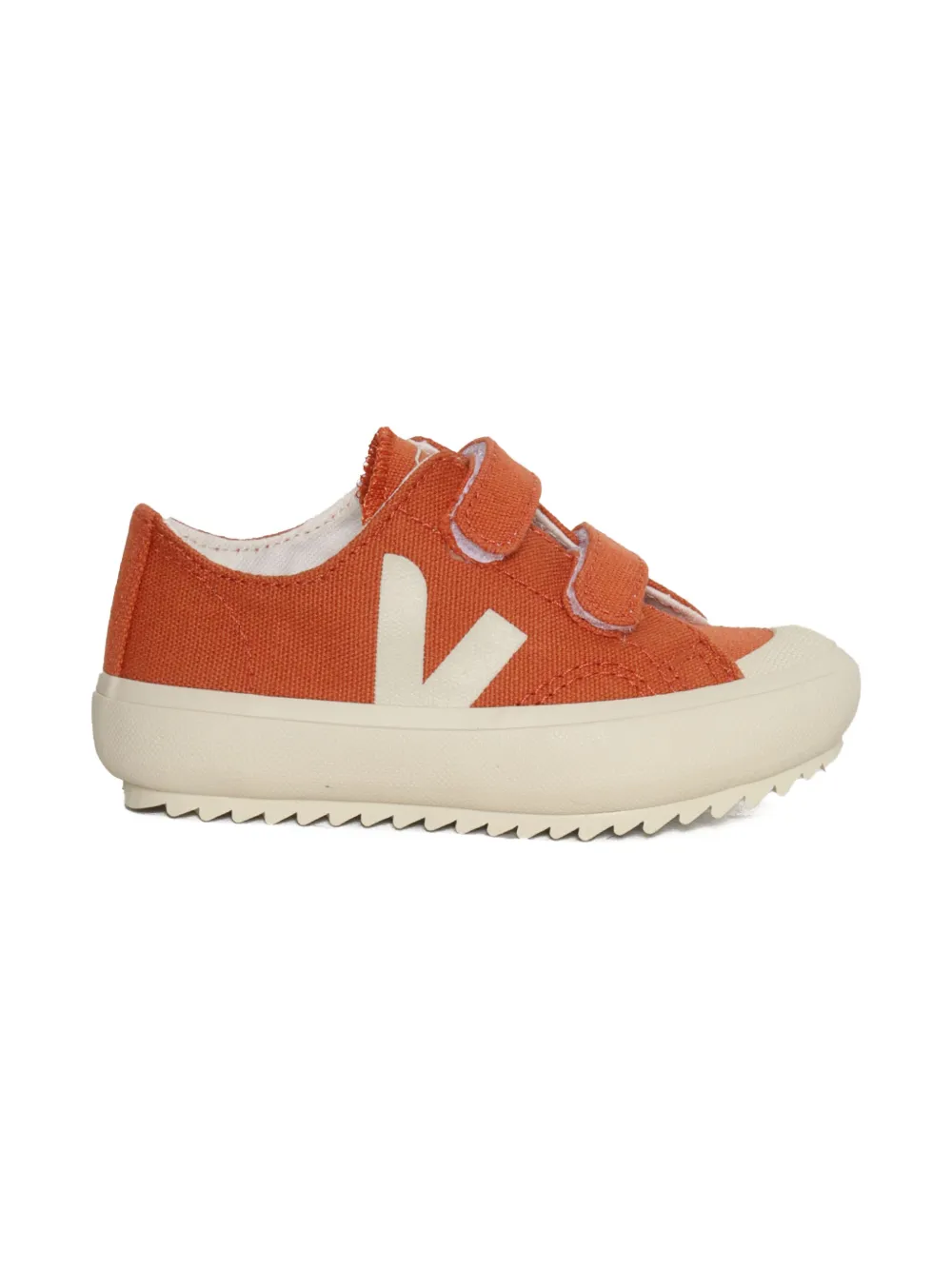 VEJA Kids Sneakers met klittenband Oranje