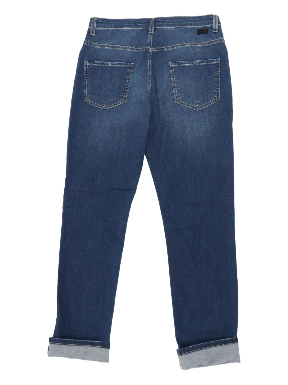 Paolo Pecora Kids five-pocket cuffed jeans | Teen Boy Clothing | Image 2