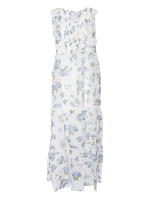 Ermanno Scervino ruffled floral-print dress