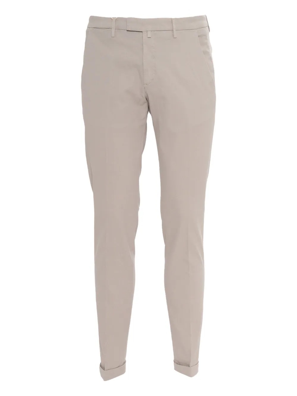 Briglia 1949 cuffed trousers Beige