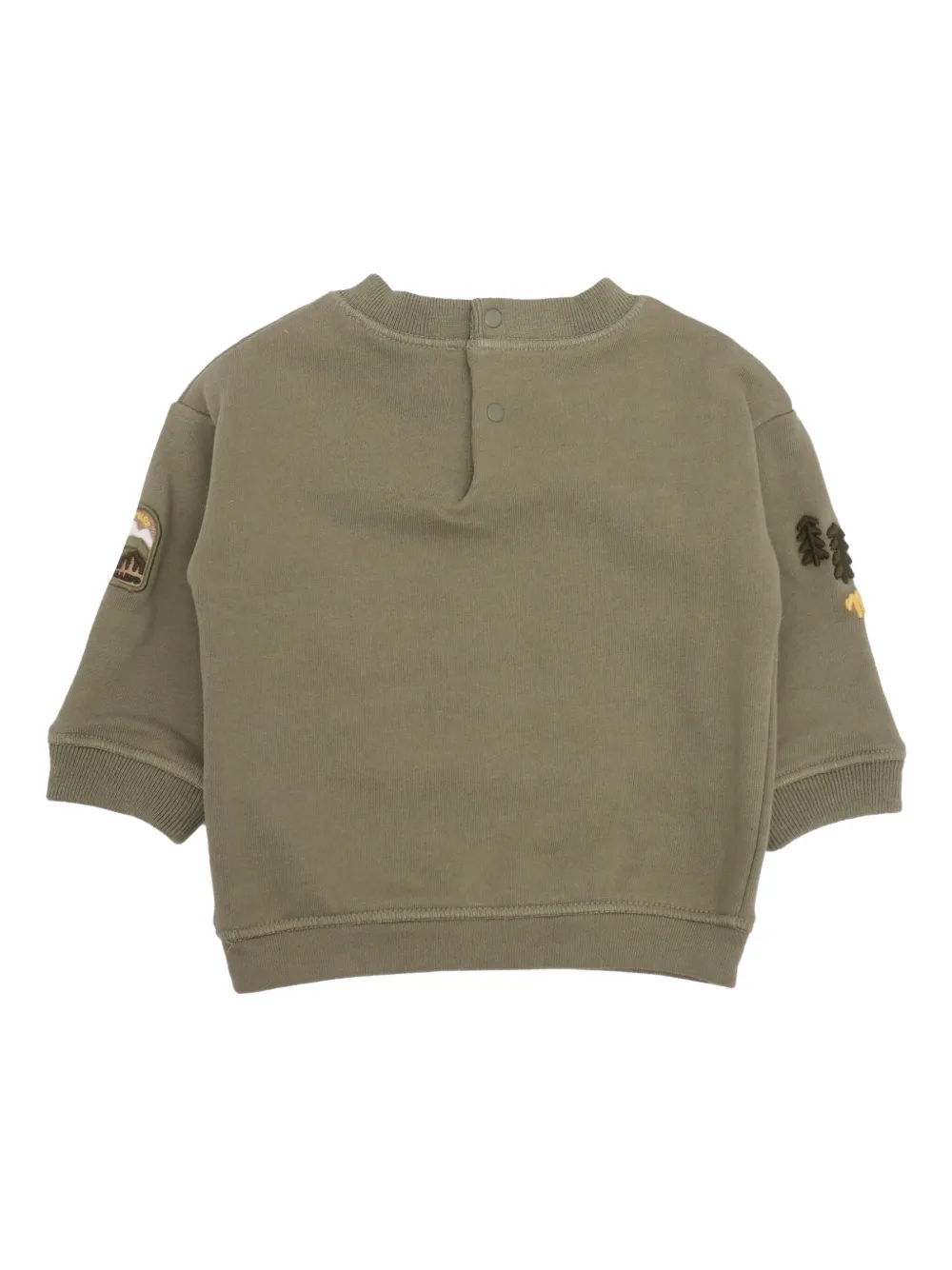 Tartine Et Chocolat Sweater met geborduurde patch Groen