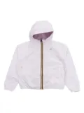 K-Way P. Laurette Plus double zip-fastening hooded jacket - White