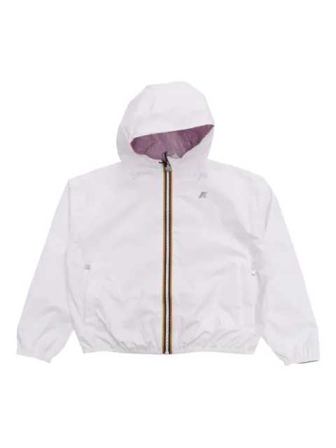 K-Way P. Laurette Plus double zip-fastening hooded jacket