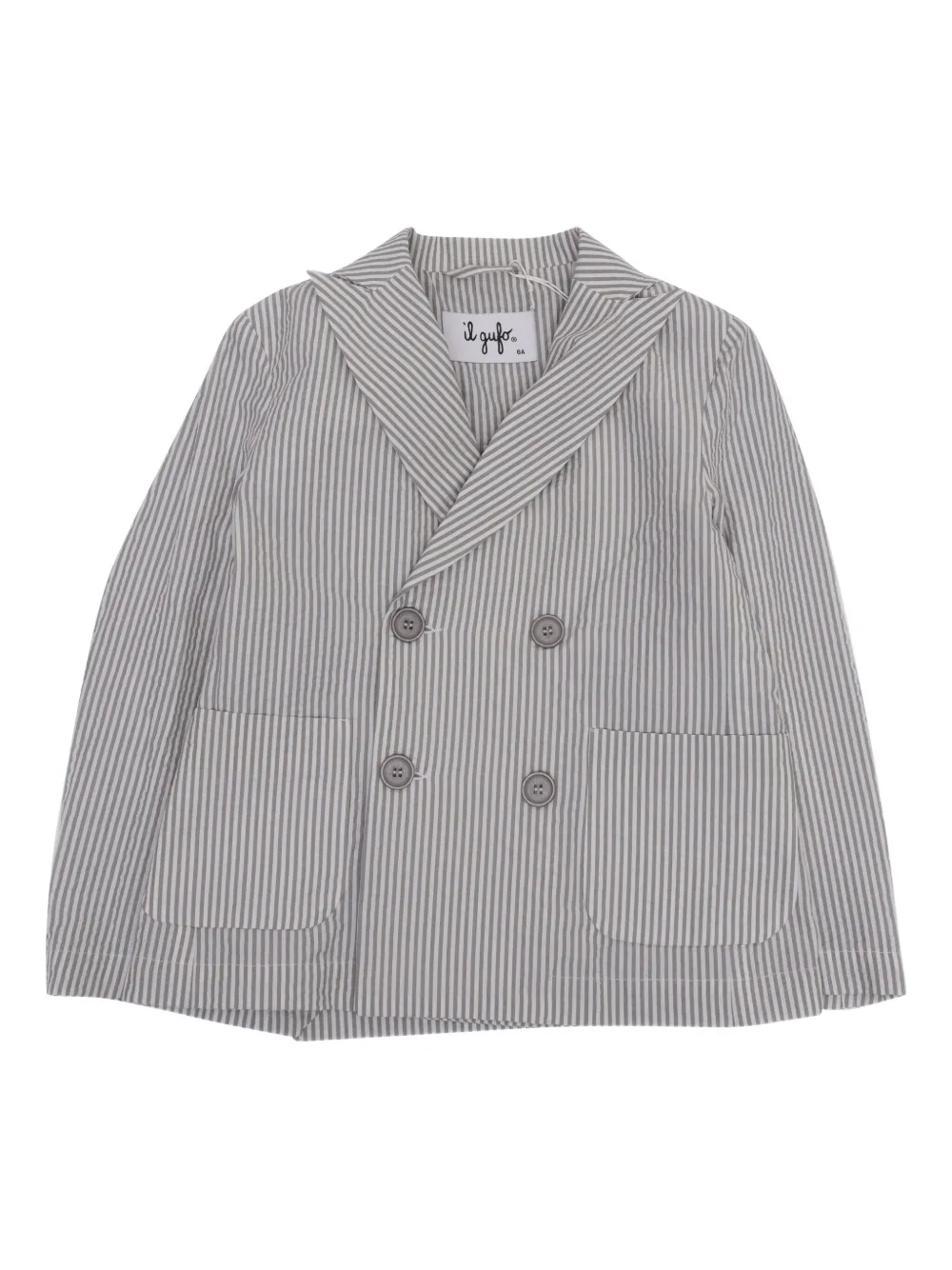 Il Gufo striped double-breasted blazer | Boys Blazers | Image 2