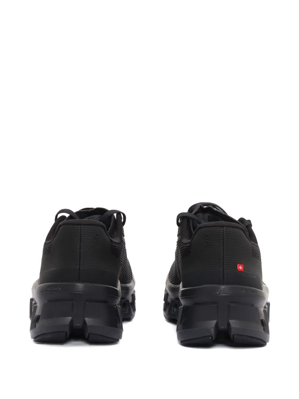 On Running Cloudmonster mesh low-top sneakers Black