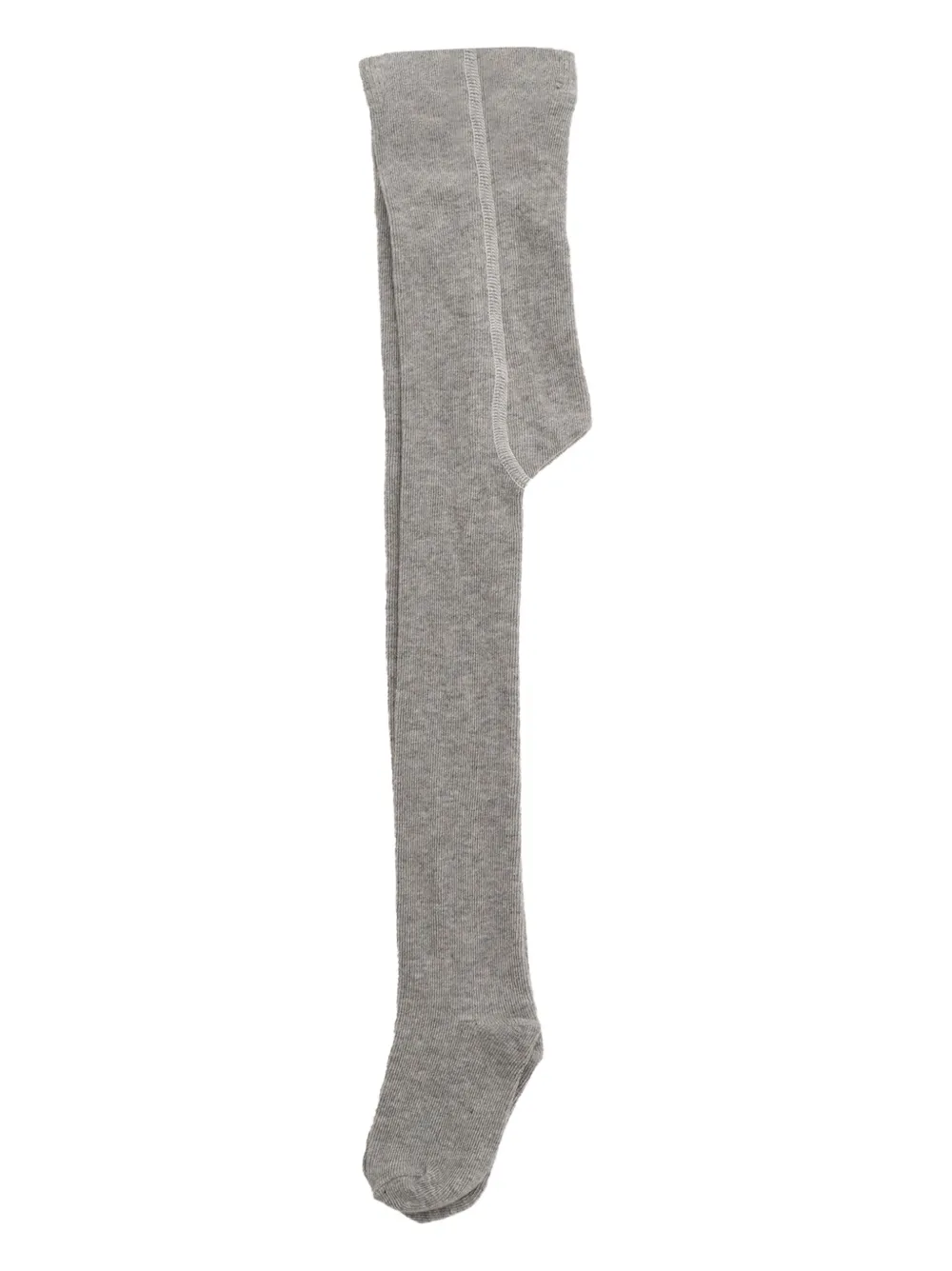 Tartine Et Chocolat Geribbelde panty met logodetail - Grijs