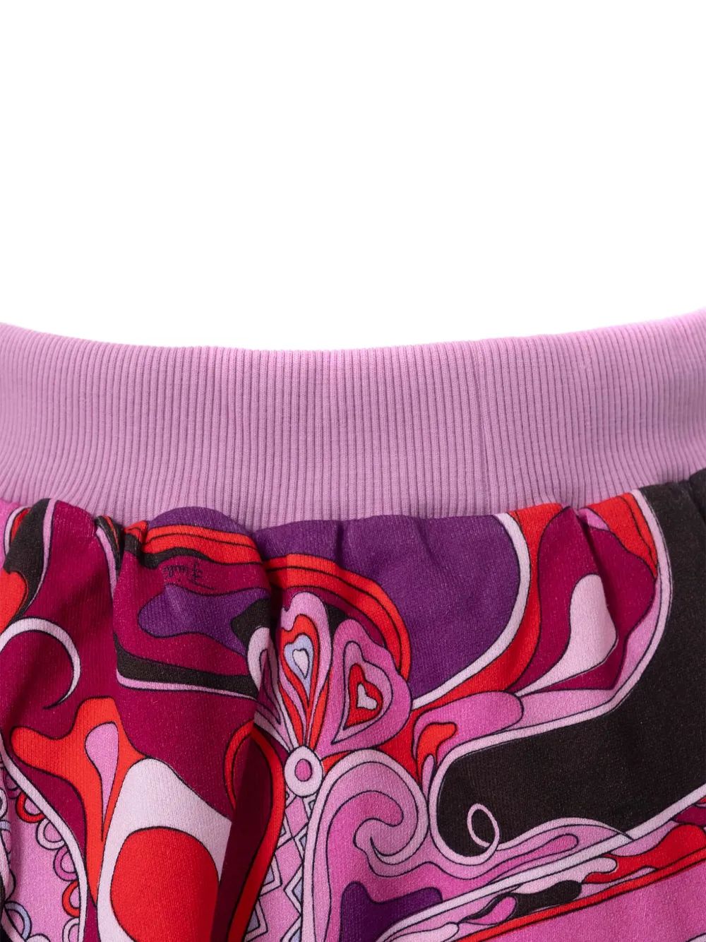 PUCCI Junior Katoenen rok met orchidee-print Roze