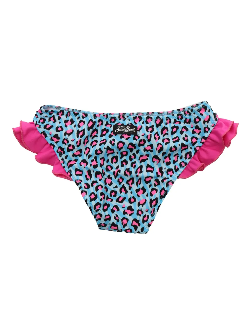 MC2 Saint Barth Kids leopard-print ruffled bikini bottoms | Bikinis & maillots de bain deux pièces | Image 2