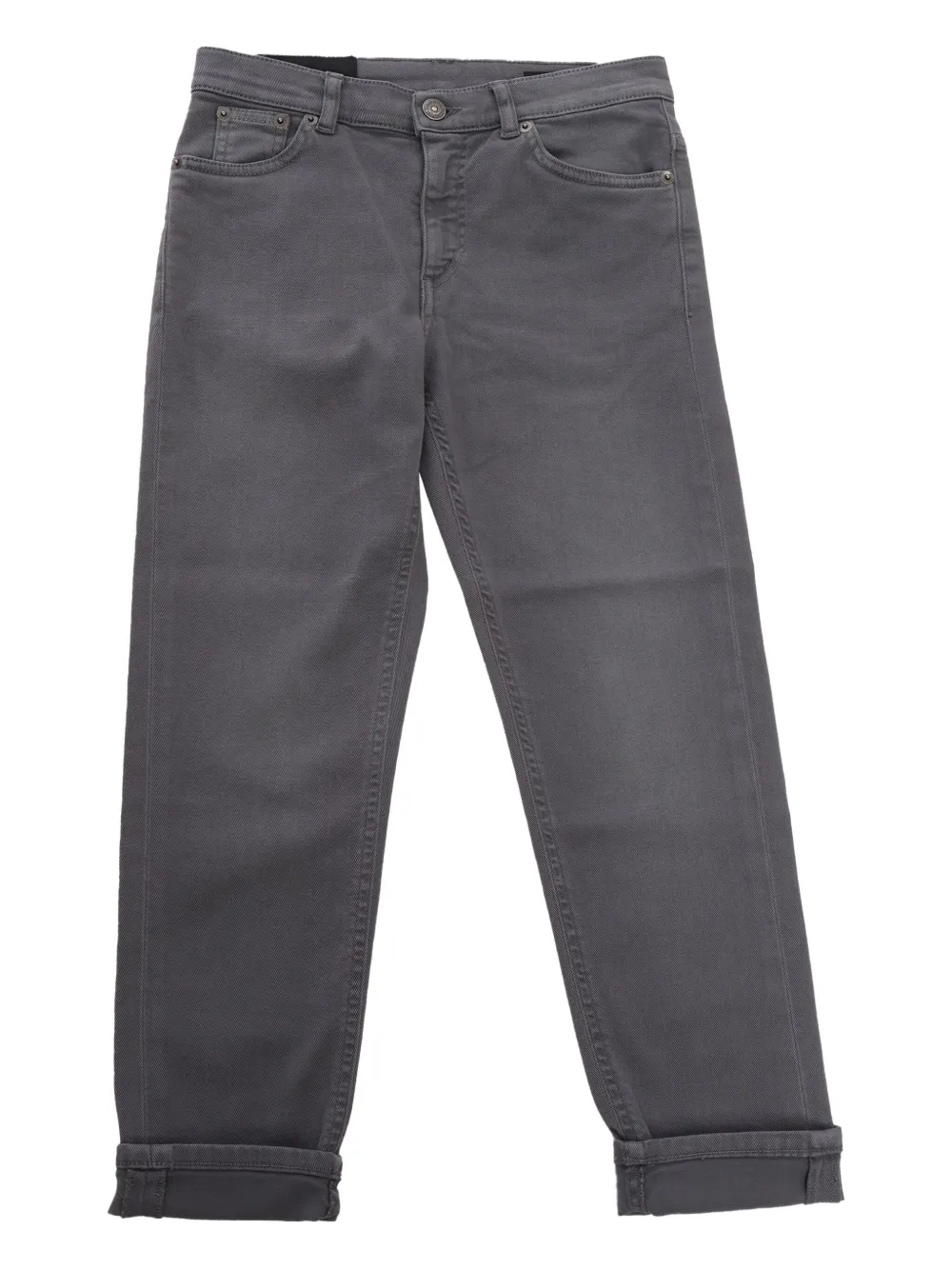 DONDUP KIDS Brighton five-pocket cuffed jeans | Grey | Image 1