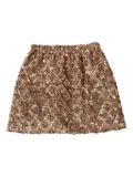 Douuod Kids sequin-embellished skirt - Brown